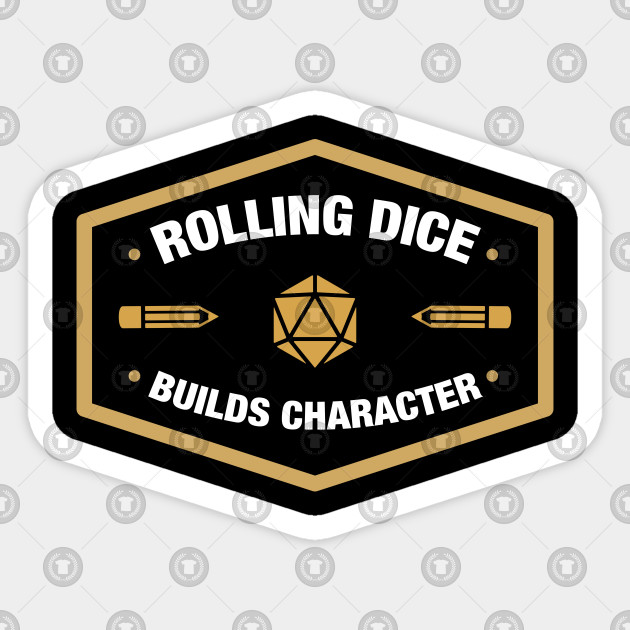 Rolling Dice Builds Character - RPG Roleplay